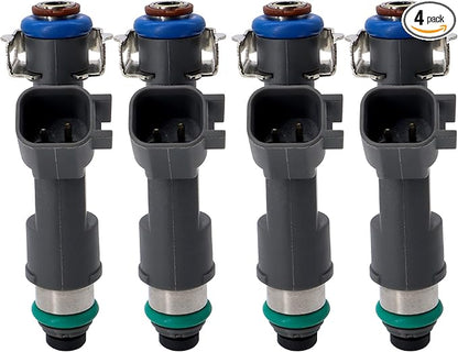HiSport Fuel Injectors 12613163 4PCS Compatible with Pontiac 2010 G6, Replacement for Chevrolet HHR 2009-2011, Malibu 2010-2012 2.4L L4 Replaces FJ1064 4G2251 800-2100N 67671 832-11216