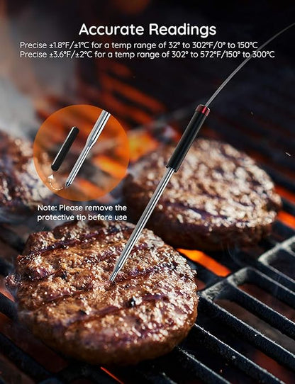 Govee Meat Thermometer 2.5mm Probe Replacement 2-Pack for Model H5055