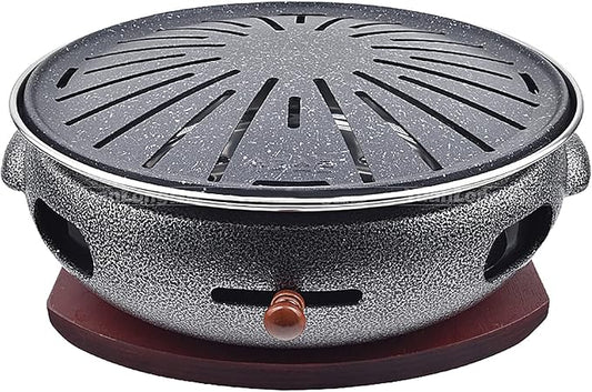 BBQ Barbeque Barbecue Grill, BBQ, Multifunctional Smokeless Charcoal Grill, Household Korean BBQ Grill, Split Design, Outdoor/Indoor (Color : G)