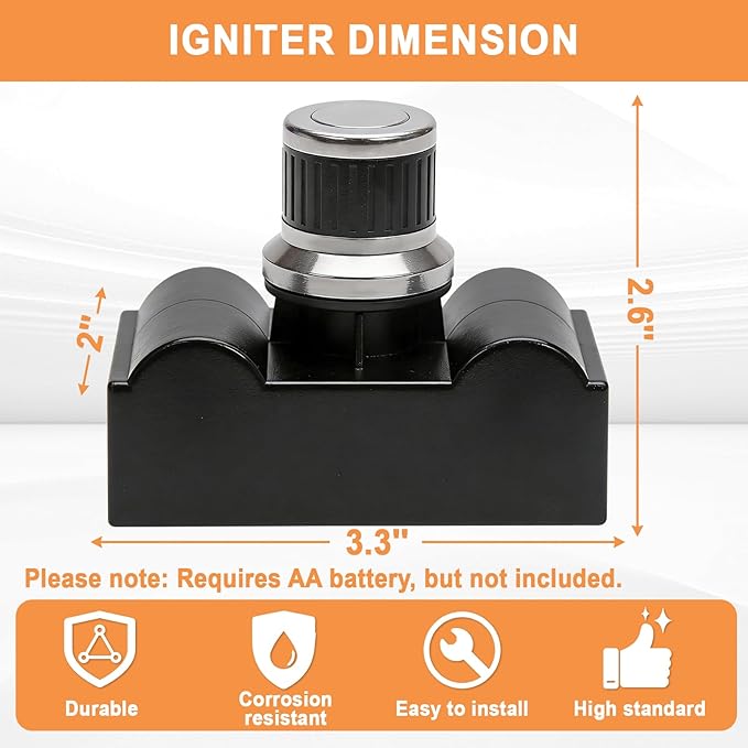7 Outlet Pulse Igniter for Nexgrill Replacement Parts, Nexgrill Igniter DHL-128-7Q Nexgrill Grill Parts 720-0896B 720-0898 720-0896X 720-0896C, Nexgrill Deluxe 6 Burner 2001648000AW Tact Push Button