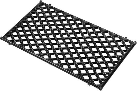 17.5" Dual Sided Diamond Sear Grill Grates for Weber Spirit 200 Series, Spirit E210 E220 S210 S215, Porcelain-Enameled Cast Iron Replacement Grate for Weber GS4 Spirit II E-210 E220, 1 Pack