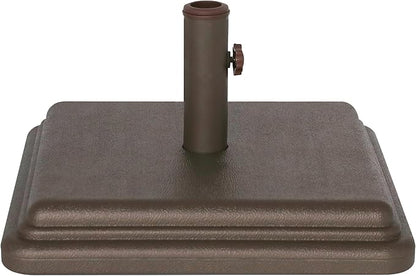 US Weight 40 Pound Umbrella Base - Weighted Umbrella base For Use With Patio Table – Heavy Duty Base- Made in the USA