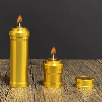 Small Alcohols Lamp Light Weight Alcohols Lamp Outdoor Survival Gears for Emergencies Cooking Travel