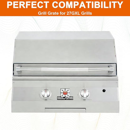 Grill Grates for Solaire 27GXL Grills Stainless Steel Grill Replacement Grates for SOL-2813R, 11.2 x 16.7 Inch