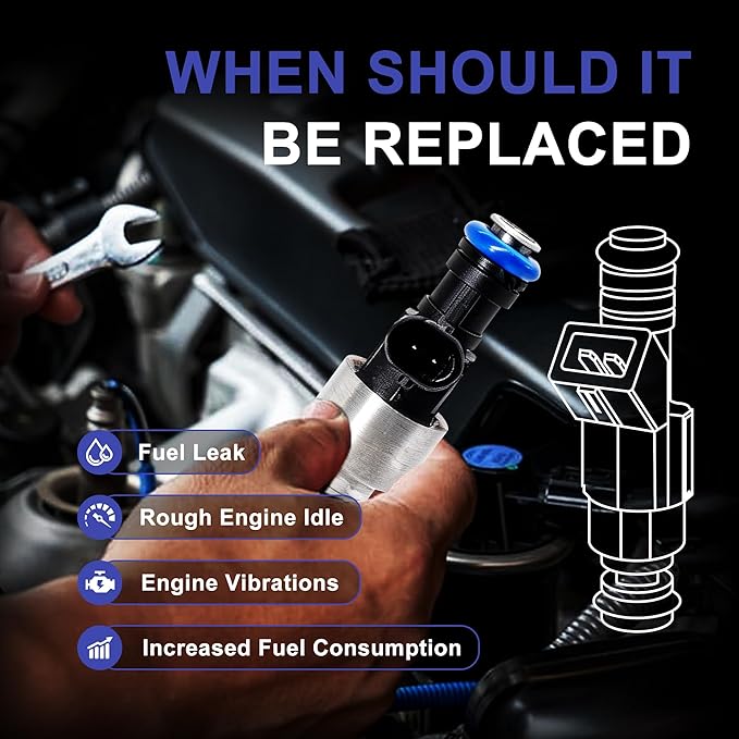 HiSport 35310-2G720 FJ1181 Fuel Injector 1PC Compatible with Hyundai Santa Fe Sport 2013-2016,Sonata 2011-2014,Replacement for Kia Optima Sportage 2011-2015 2.0L L4 Replaces 845-12106