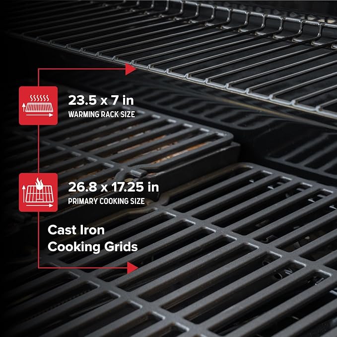 Nexgrill 4-Burner Natural Gas Grill with Side Burner and Griddle Insert, 627 SQ In Total Cooking Space, 59,000 BTUs Output, BBQ Grill Perfect for Outdoor Gatherings - 730-0958HE