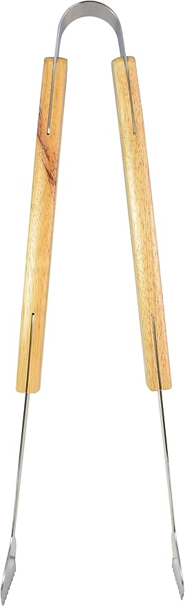 Jim Beam 3-Piece Barbecue Tool Set with Stainless Steel Cleaning Brush, 5-in-1 Spatula and a Pair of Tongs