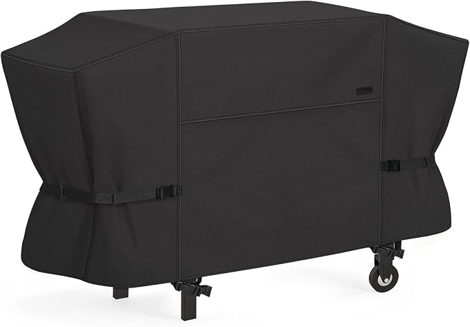 NettyPro Griddle Cover for Blackstone 36 inch Griddle, Waterproof UV Resistant 4 Burner Flat Top Gas Grill Cover 36" Cooking Station, Black