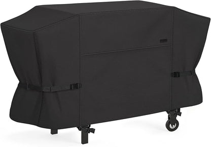NettyPro Griddle Cover for Blackstone 36 inch Griddle, Waterproof UV Resistant 4 Burner Flat Top Gas Grill Cover 36" Cooking Station, Black