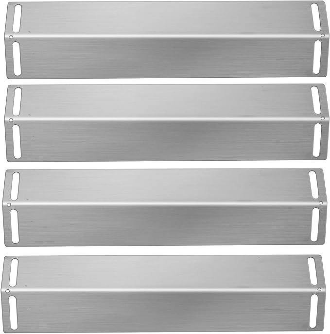 16 1/2” x 4” BBQ Gas Grill Replacement Parts, Grill Heat Plates Shield Heat Tent for Charbroil 463211514, 463211512, 463211513, BBQ Grillware GGPL-2100, GGPL2100, Smoke Canyon GR2034205-SC-00