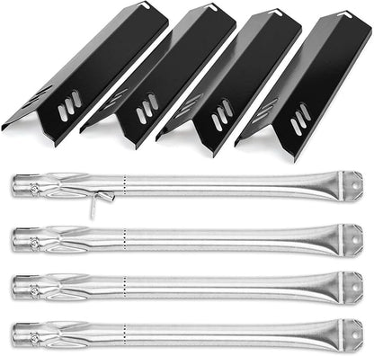 Grill Replacement Parts for Outdoor Gourmet 4 Burner Gasgrill, Heat Plates Shield Tents & Burner for GR2215120-OG-00 FSOGBG1106 GR2215101-OG-00 GR2215120OG00 GR2215101OG00, Grill Kits UFHP2 Heat Tent