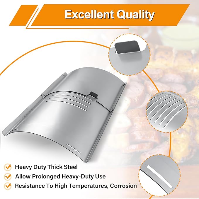 Flame Broiler Kit for Pit Boss 700 Series Pellet Grills with Slide Cover and Bottom, Grill Replacement Parts for Pit Boss Classic(PB700FBW2), PB700FB, PB700S, PB700SC, PB700D, Rancher(PB700R1)
