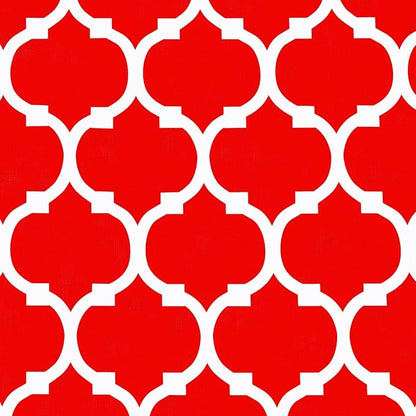 Smiry Picnic Fitted Table Cover, 4 Foot Flannel Backed Vinyl Tablecloth | Waterproof Elastic Stretch Table Cloth, Wipeable Plastic Tablecloth for Camping, Indoor & Outdoor (Red, 24" x 48")