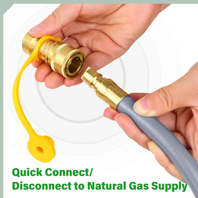 Upgraded 4984619A Natural Gas Conversion Kit, Compatible with Char-Broil Commercial, Professional and Signature Series Dual Fuel Grills(2008 to 2019), Converts Propane to Natural Gas