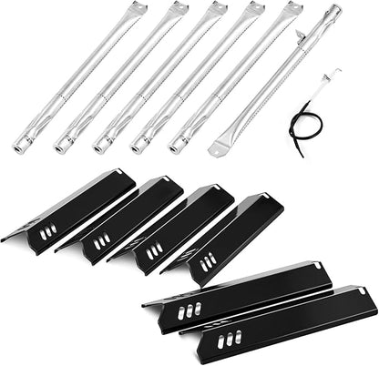 GR2205723-OG-00 162193 Heat Shield 6 Burner Grill Replacement Parts for Outdoor Gourmet Grill FSOGBG1108 GR2205723-OG-00 GAS-6B0001 Tube Burner UFHP2 Heat Plates GR2323101-OG-00 Electrode Igniter