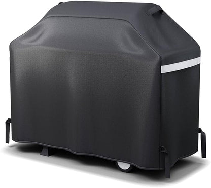 GRISUN Waterproof Grill Cover 65 Inch for Outdoor Grill | Fits Weber, Char-Broil, Nexgrill, Kenmore, Heavy-Duty 600D Anti-Fade BBQ Gas Grill Cover with Portable Handle