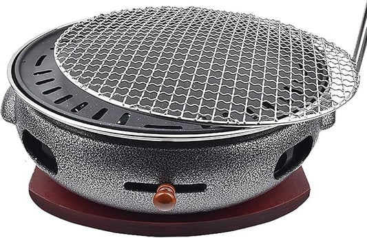 BBQ Barbeque Barbecue Grill, BBQ, Multifunctional Smokeless Charcoal Grill, Household Korean BBQ Grill, Split Design, Outdoor/Indoor (Color : G)