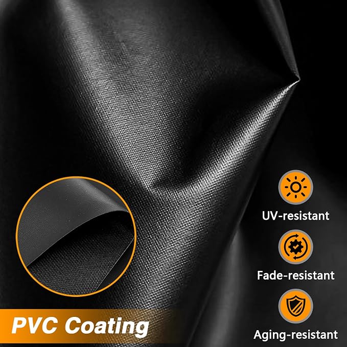 EVRBUL Table Top Grill Cover Compatible with Royal Gourmet PD1305H 3-in-1 Grill Griddle Combo, Waterproof Heavy Duty 600D Portable Griddle Cover 33"L×20.5"W×9.5"H, Windproof Tabletop BBQ Grill Cover