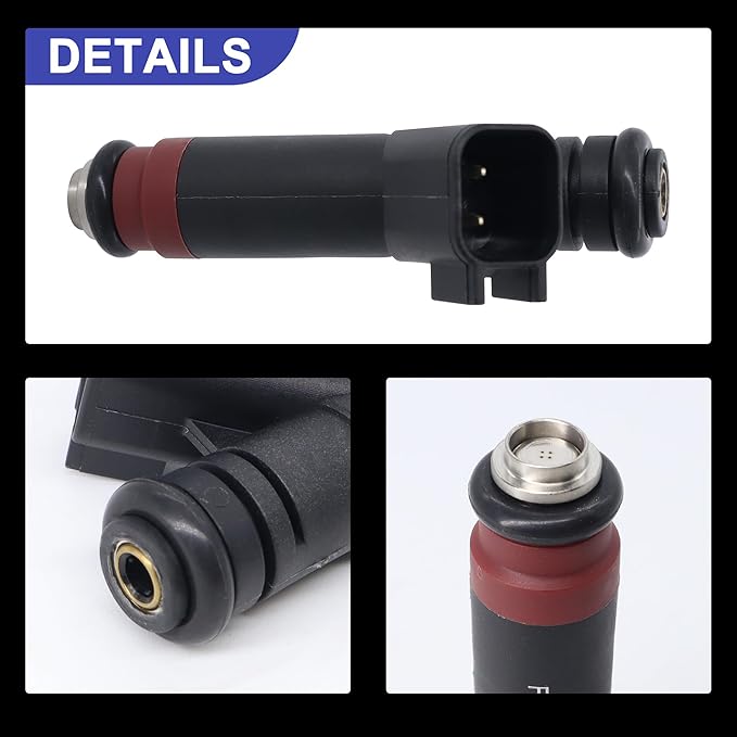 HiSport FJ320 Fuel Injectors 6PCS Compatible with Ford Taurus 2000-2007,Mercury Sable 2000-2005 3.0L