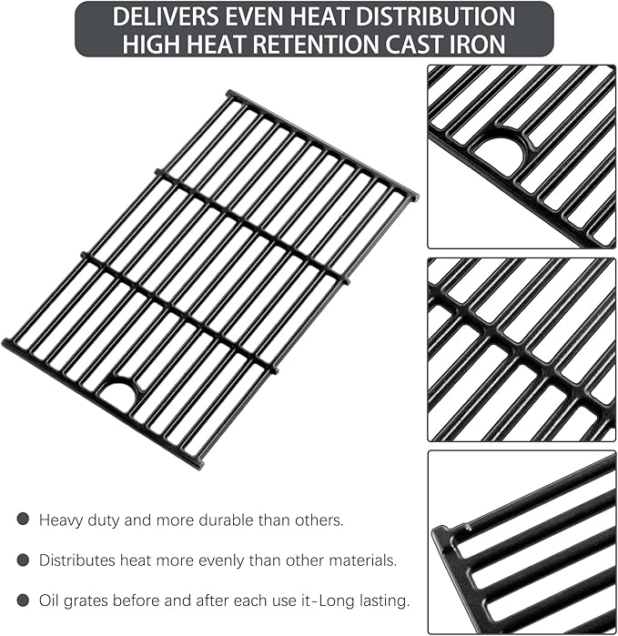 463448021 Grill Grates Replacement Parts for Charbroil Grill Parts G426-0005-W1 G426-0004-W1 463455021 463449021 463451022 463458021 463459021 Charbroil Performance 5 Burner Grill Replacement Parts