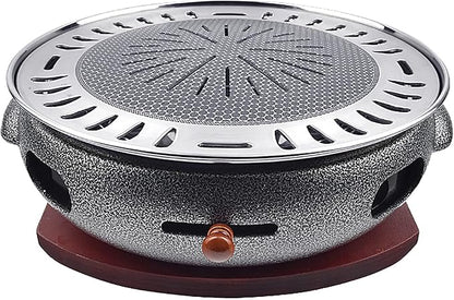 BBQ Barbeque Barbecue Grill, BBQ, Multifunctional Smokeless Charcoal Grill, Household Korean BBQ Grill, Split Design, Outdoor/Indoor (Color : G)