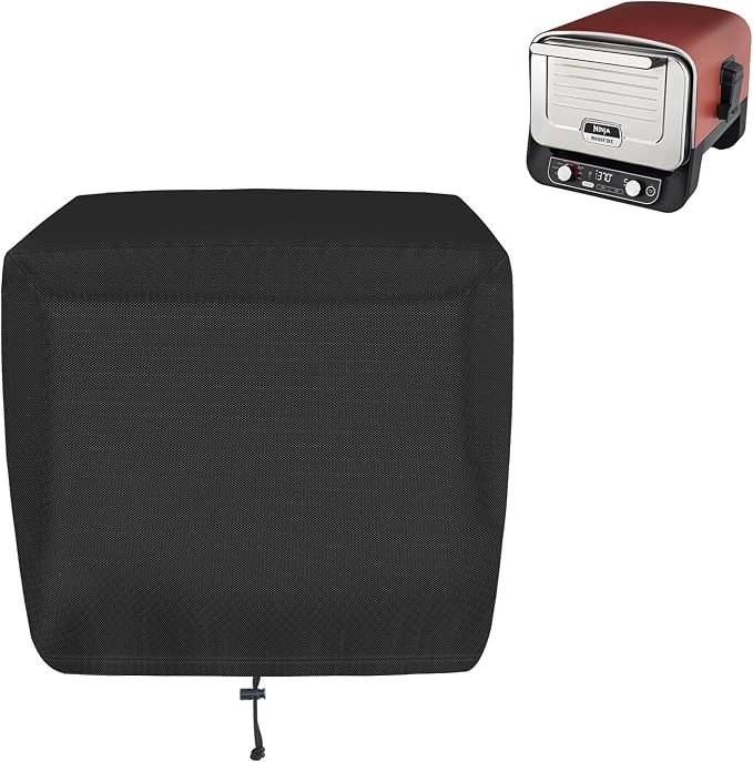 Pizza Oven Cover for Ninja OO101 Series, Waterproof Cover for Ninja Woodfire Outdoor Grill, 600D Oxford Heavy Duty & Weatherproof Dustproof-23'' Lx 18'' Wx 15.5''H