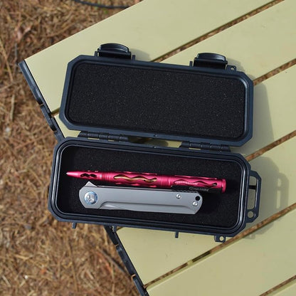 Harnds Waterproof Box Mini Hard Case Small Dry Box Waterproof Storage Case for Outdoor Sports Survival Equipment EDC Tools