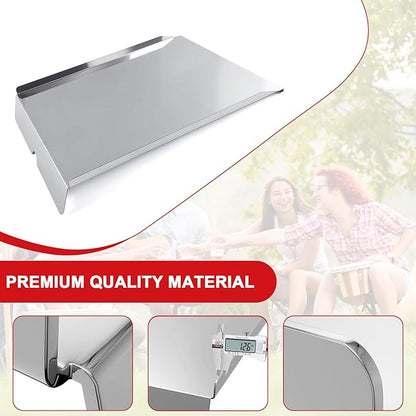 BAC012 Drip Pan for Traeger Pro 20/575 Series Smoker Grills, BBQ07C BCA070 Drip Pan Heat Baffle Replacement for Traeger Pellet Smoker Grill, Lil' Tex Grills, Grease Drip Tray for Grill Accessory