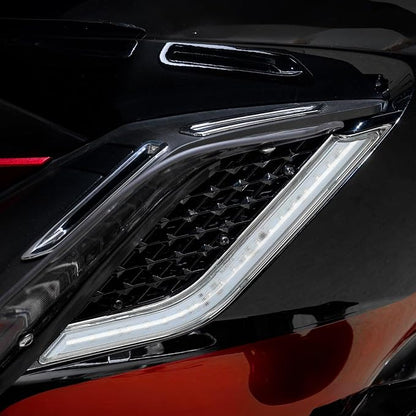 TCT-MOTORPARTS LED Radiator Grill Panels Light Fits for Honda Goldwing 1800 GL1800 Tour 2018-Up