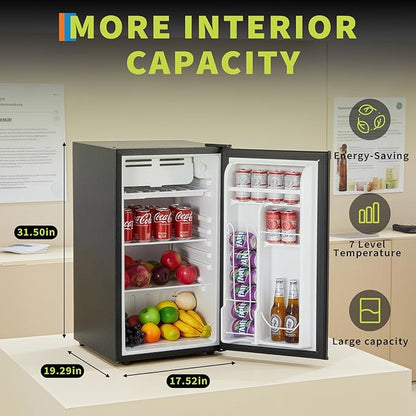 PioneerWorks 3.2 Cu. Ft. Compact Refrigerator