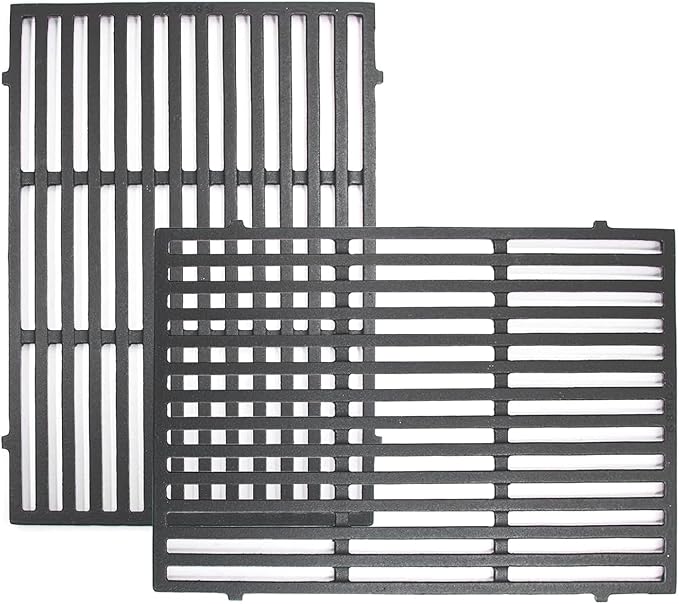 Hongso genesis ii grates for Weber Genesis II 300 Series E310 S310 E315 S315 E325 S325 E330 S330, II LX S & E 340, Genesis 2 GS4 Gas Grill, Cooking Grids Replacement Parts for 66095 66802, Cast Iron