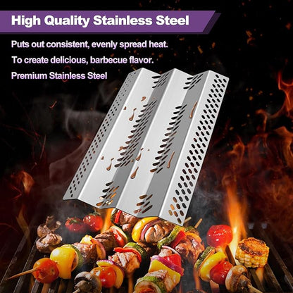 92461 Stainless Steel Heat Plate with 36-B-11 Cooking Grates Replacement for American Outdoor Replacement Grill Parts 36NB 36PC 36NB-00SP