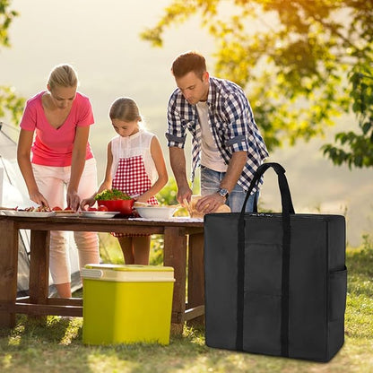 Griddle Carry Bag Fits Blackstone 22 inch Tabletop Griddle, Heavy Duty 600D Waterproof Portable Storage Bag for Travel, BBQ Grill Carry Case
