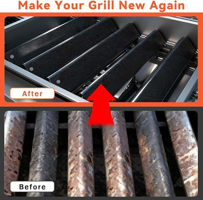 15.3" Flavorizer Bars for Weber Spirit 300 & GS4 II 300 Series, Spirit E310 E315 E320 E330 S310 S315 S320 S330 Grills with Front Control Knobs, Spirit 310 Replacement Parts for Weber 7636 69797 68843
