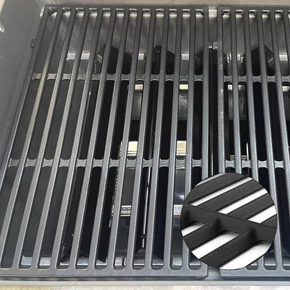 7638 Spirit Grill Grates Replacement for Weber Spirit II E-310 E-330 GS4 Grill Parts Weber Spirit E310 Grill Grate 300 Series 65906 Cooking Grids Weber Genesis Silver B C 1000 5000 Gold B C Part 17.5”