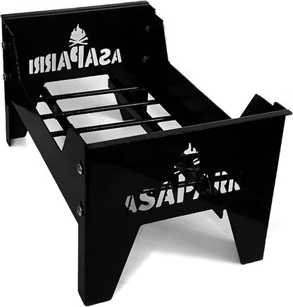 Argentine Iron Grill asado brasero parrilla. Premium Brasero. Removable Brazier. (Brazier + Pit Tools)
