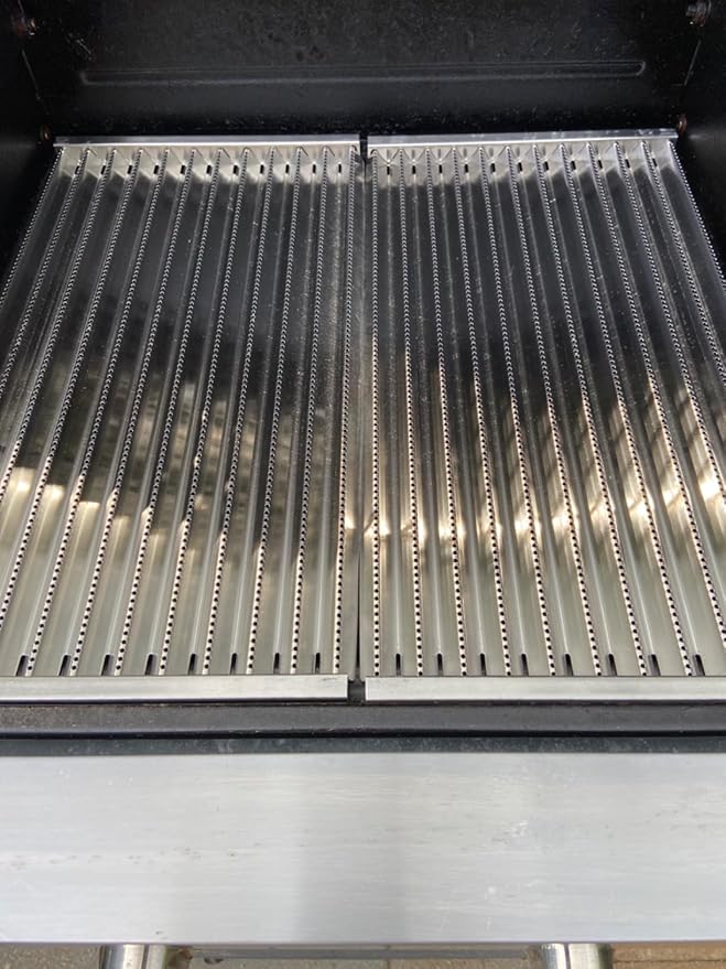 463642316 Emitter Plates & Cooking Grates for Charbroil TRU-Infrared 466642416 463632320 463644220 463675016 463675016P1,Infrared Grill Replacement for Charbroil G369-0030-W1 G362-2100-W1,17 Inch