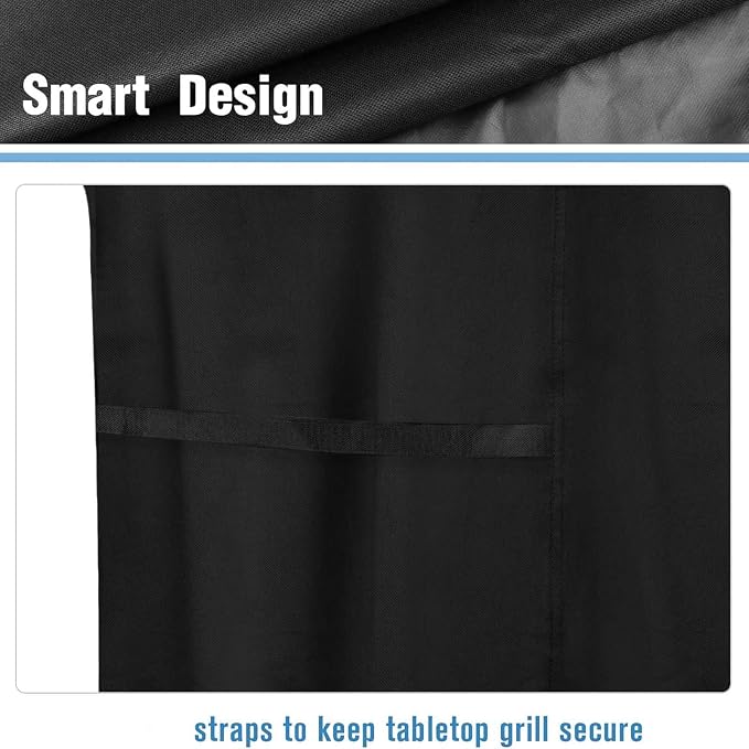 Mini Tabletop Gas Grill Cover for George Foreman Outdoor Electric Griddle | 24x10x36,Waterproof Dustproof Heavy Duty Oxford Fabric,for George Foreman 12 Serving Electric Grill with Stand GFO201R