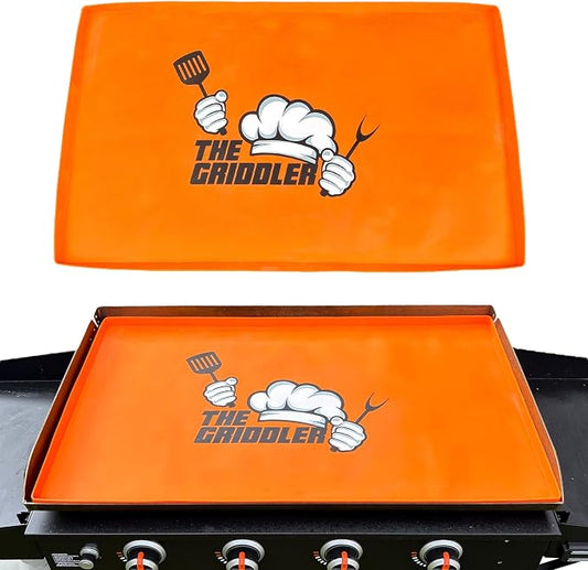 Silicone Griddle Mat For Blackstone Grill, Universal Fit For All 36" Griddles | 100% Food Grade Silicone Cover, All Season Protection, Griddle Accessories | Dirt & Rust Resistant, High-Walled Design