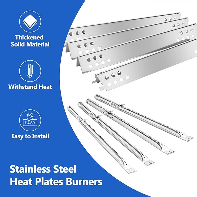 463342119 Grill Replacement Parts for Charbroil Performance 4 Burner 463342119 463332718 463335517 463375919 463349917 463342118 463347418 463376217 463332718 Grill Parts Heat Tents Burner