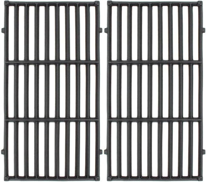 Hongso 7637 Grill Grates for Weber Spirit 200, 17.5 inch Grill Parts for Spirit E210 S210 E215 E220, Spirit II E/S 210 Grills (2013-2017 Front Control Panel), Not for Side Control Models & 300 Series