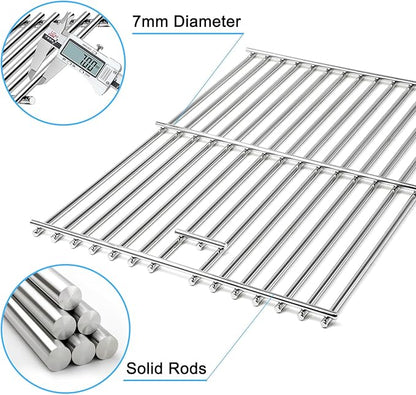 Grill Replacement Parts for Cuisinart GAS9456AS GAS9456ASO, Grill Burners & Heat Tents & Grill Grates for Cuisinart 4 Burner Gas Grill GAS9456AS