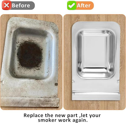 Replacement Wood Chip Tray for Masterbuilt 30 inch & 40 inch Digital Electric Smoker, Wood Chip Tray Replacement Part 9007140023 for Masterbuilt Electric Smoker
