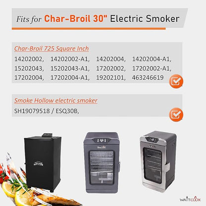Replacement Electric Smoker 800 Watts Heating Element for Char-Broil and Masterbuilt 30" Digital Control Electric Smoker