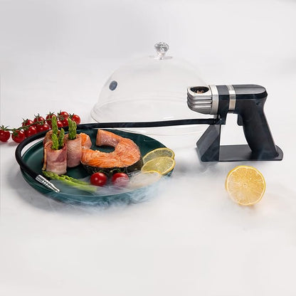 Smoker Grill and Smoke Infuser Wood Chips, Drink Smoker Kit Wood Chips for Smoking Gun, Cocktails Food Smoker 4 PCS Variety Pack Includes Pear, Apple, Cherry, and Pecan