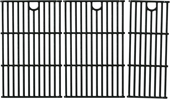17" Grill Grates for Charbroil Performance 5 Burner 463448021 463449021 463450022 463451022 463455021 463458021, Cast Iron Replacement Parts for Charbroil 463448021, G426-0004-W1 G426-0005-W1