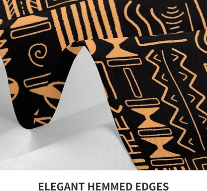 Rectangle Table Cloth,Africa Style Design Ethnic Tribal Art Tablecloths Stain Resistance Water Repellent Washable Table Cover Decor for Home Kitchen Dining Party Patio Indoor and Outdoor 60"x 84"
