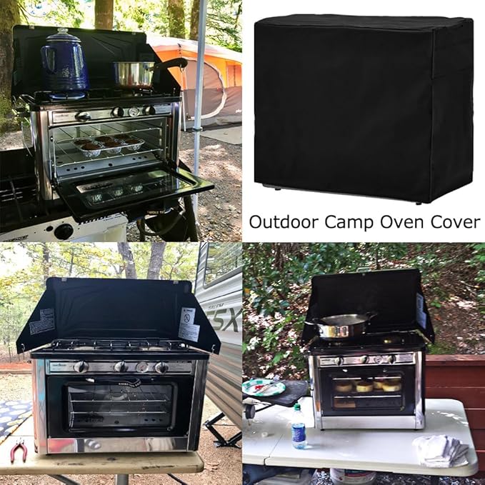 Outdoor Camp Oven Cover Waterproof Patio Cover for Camp Oven
