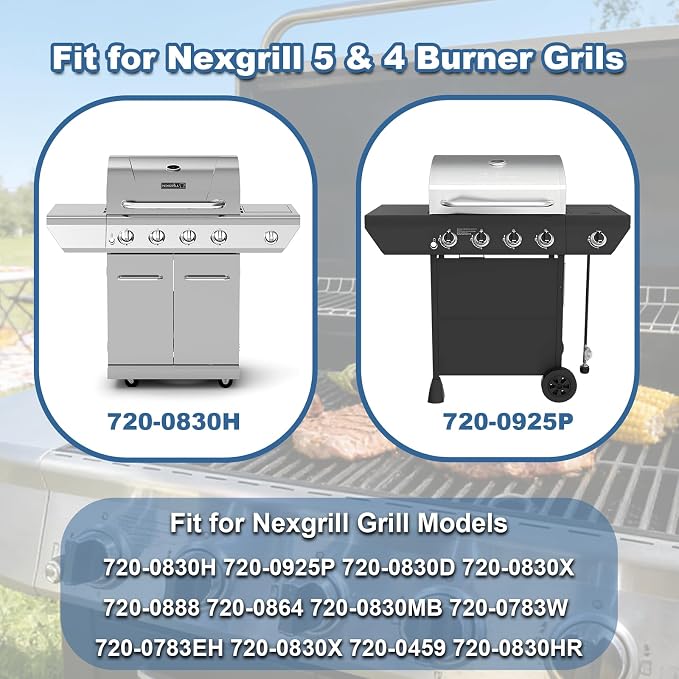 DHL-128-5Q 5-Outlets Grill Igniters for Nexgrill 720-0830H 720-0830X 720-0925P, Pulse Igniter Grill Replacement for Nexgrill 720-0783W 720-0882A 720-0830HM 720-0459 Ignitor Module Push Bottom