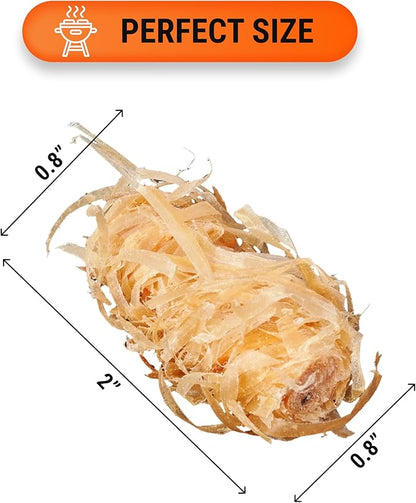 Fire Starters for Woodstoves - XXL Pack of 100 Charcoal and Wood Fire Starters for Quick Ignition - Ideal for Campfires, Fireplaces, Grills, Fire Pits - Reliable Outdoor Fire Starter Kit